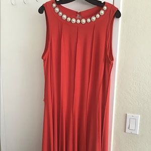 Beautiful dress with pearls & stones